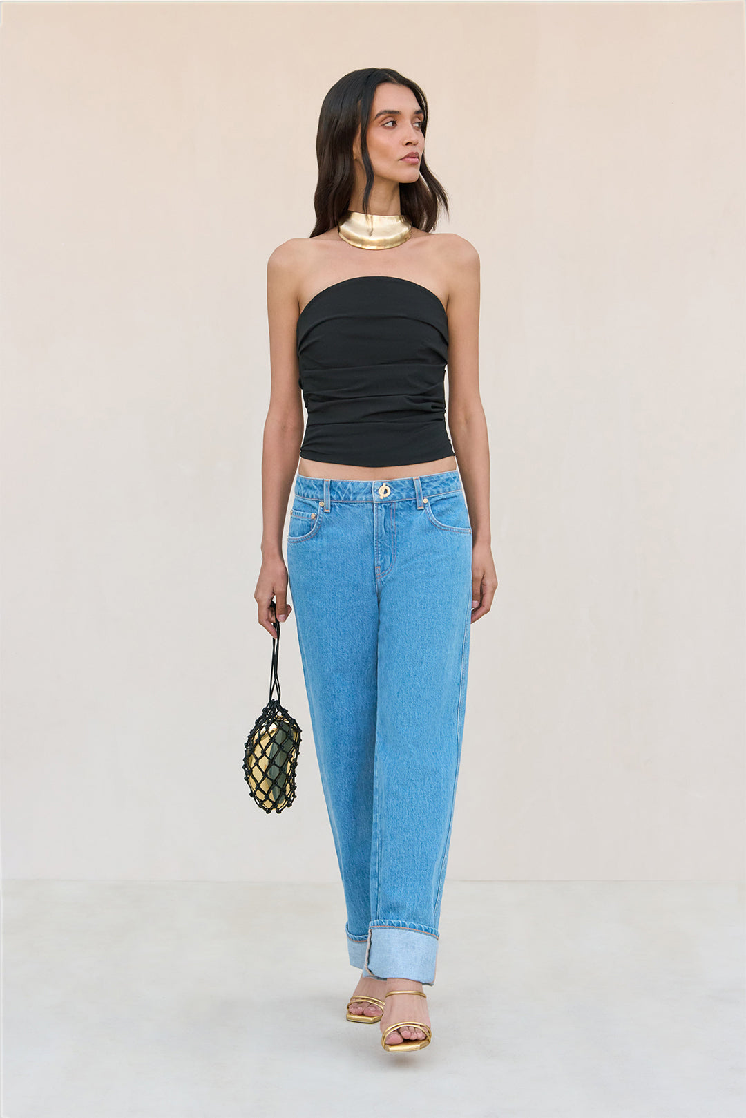 KRISHA TOP - BLACK