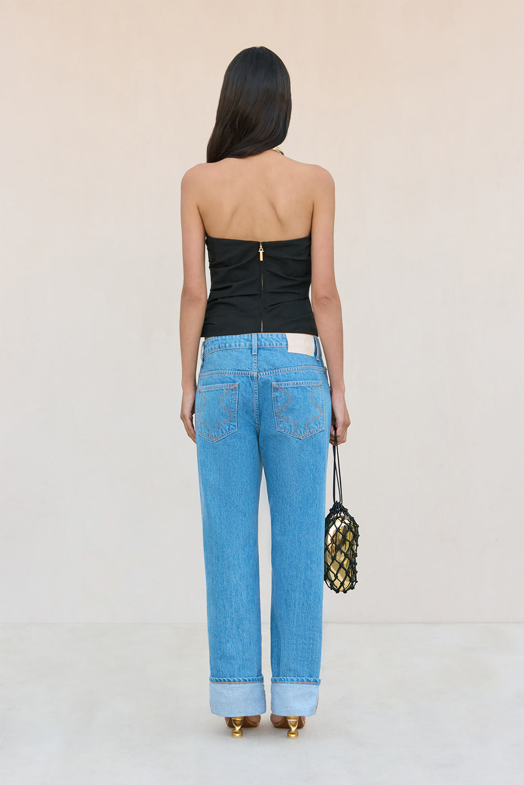 KRISHA TOP - BLACK