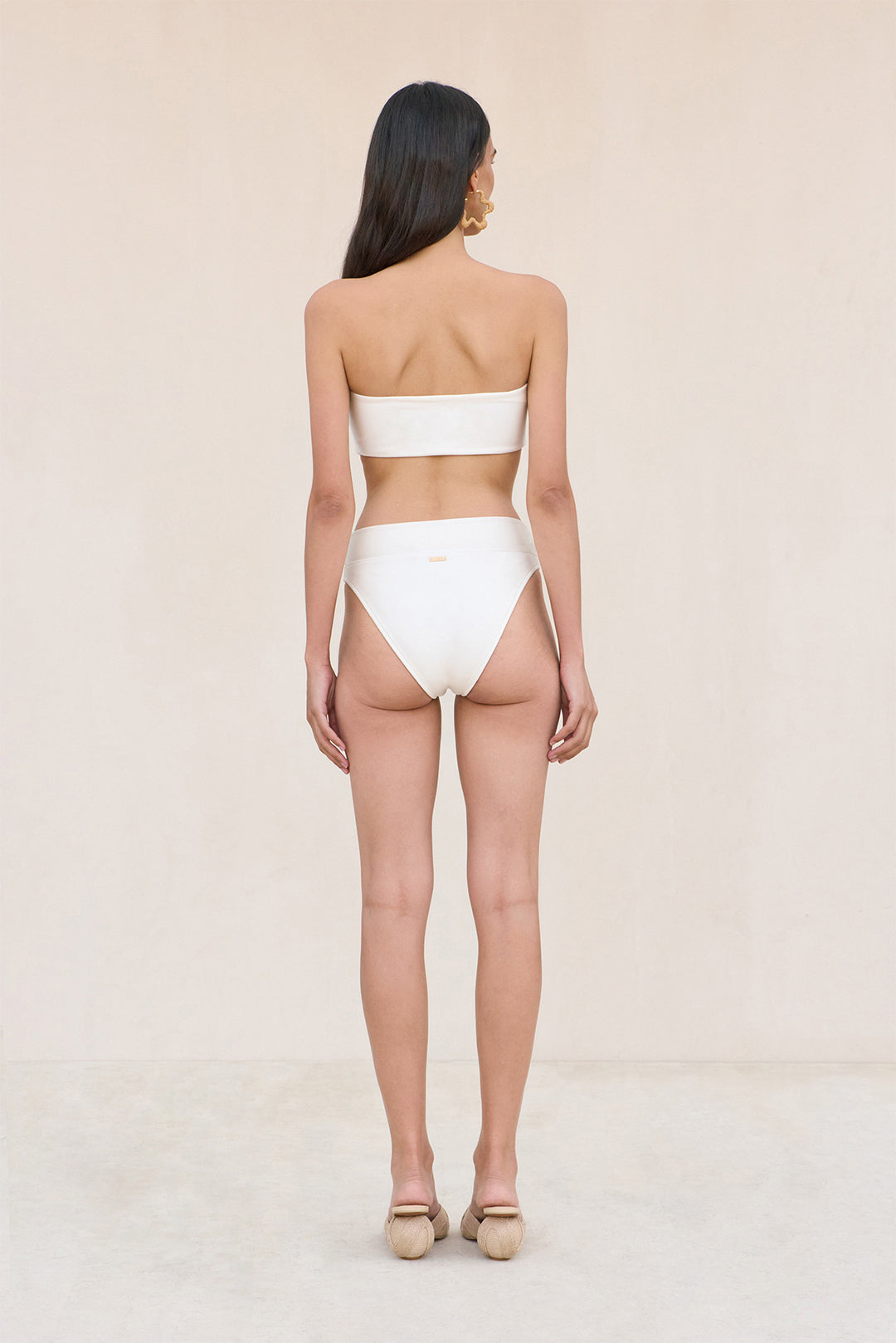 URSULA BIKINI TOP - OFF WHITE