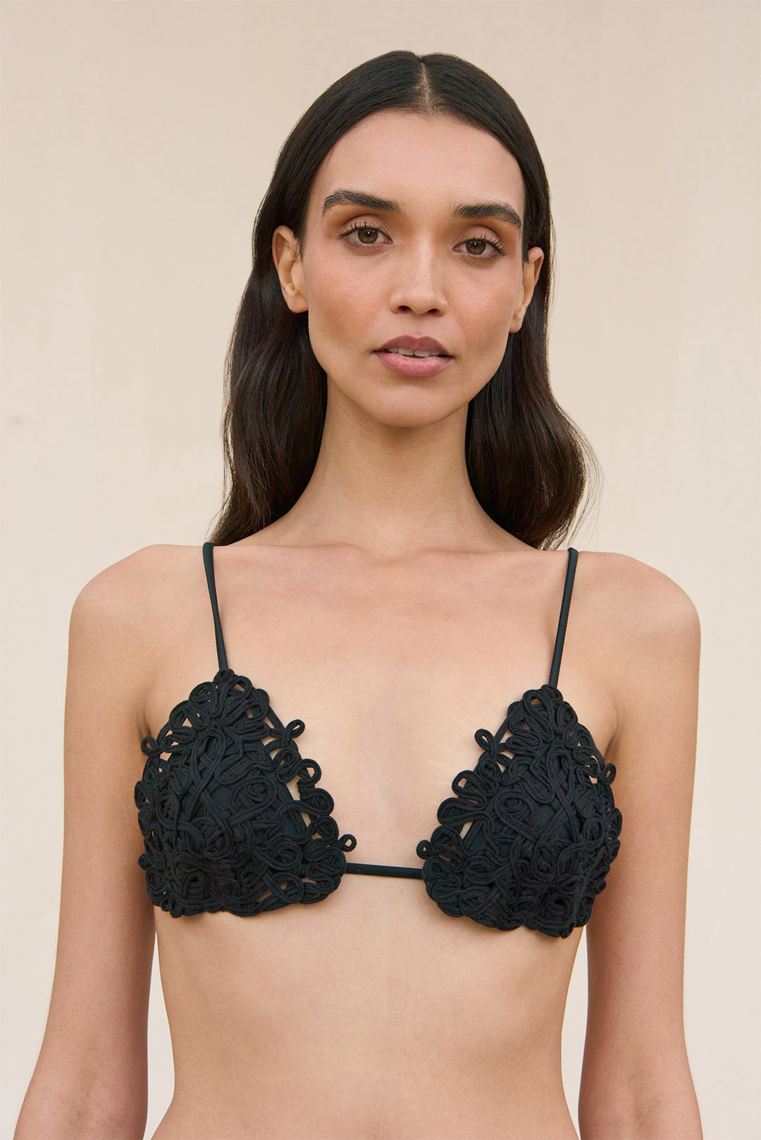 IRINA BIKINI TOP - BLACK