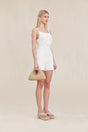 TALYA CROCHET ROMPER - OFF WHITE