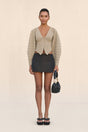 BLAIR KNIT CARDIGAN - NUTMEG
