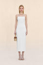 MELVILLE KNIT DRESS - OFF WHITE