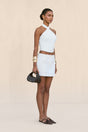 LOUISA KNIT TOP - OFF WHITE