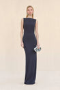 BASHA GOWN - DEEP LAKE