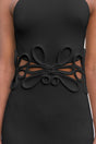 JENA KNIT DRESS - BLACK