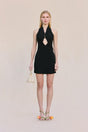 VIVIENNE KNIT DRESS - BLACK