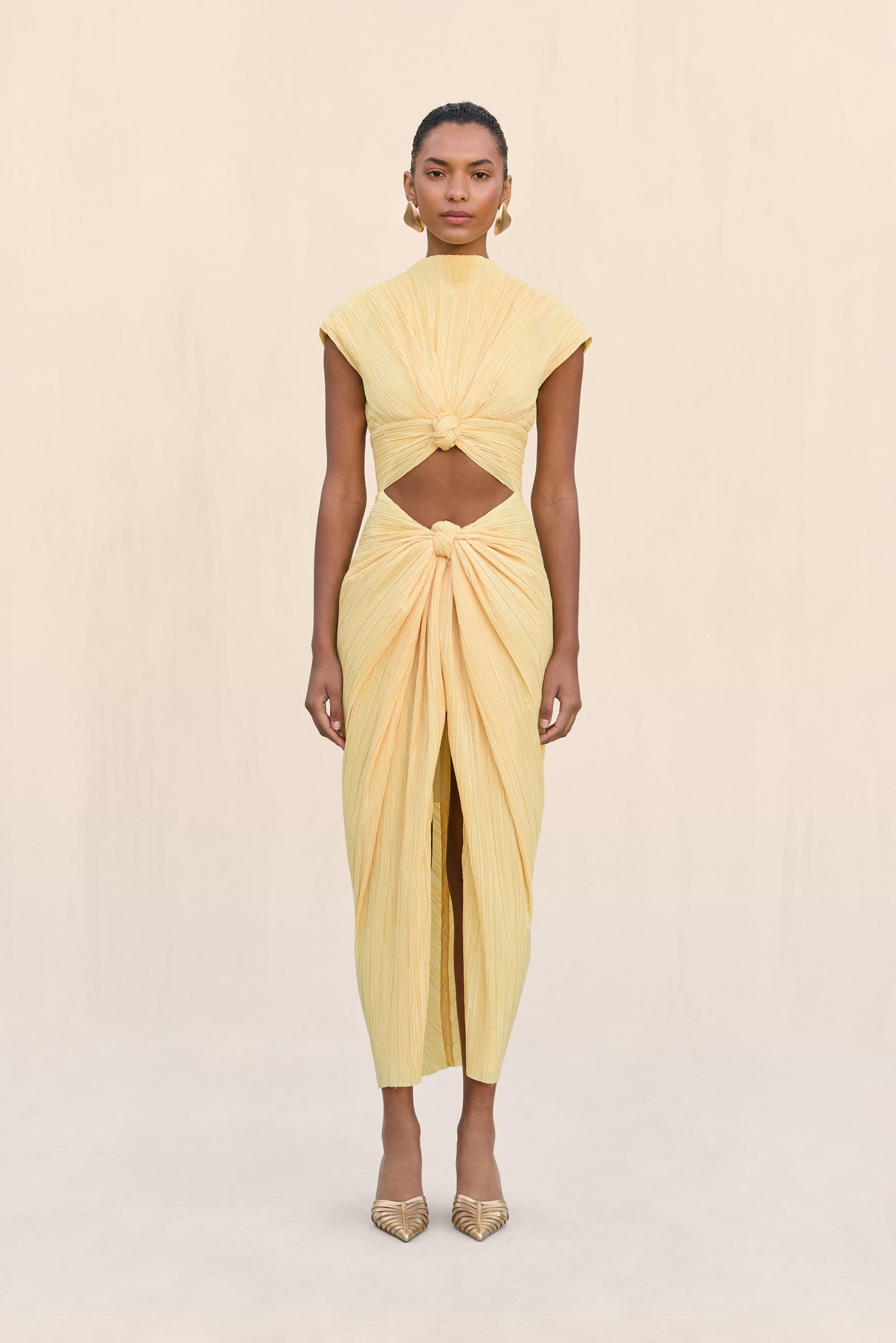 INAYA DRESS - DAFFODIL