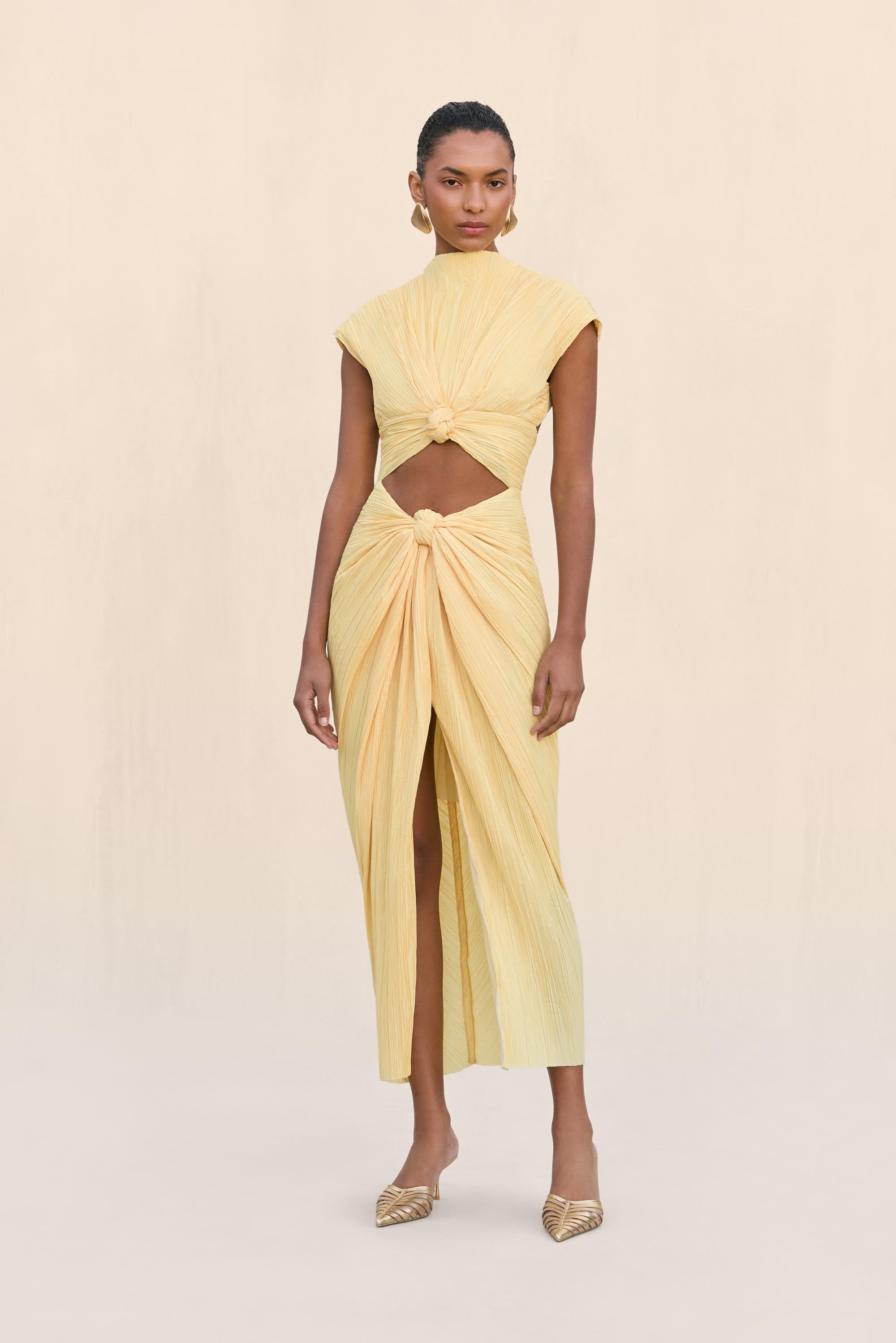 INAYA DRESS - DAFFODIL
