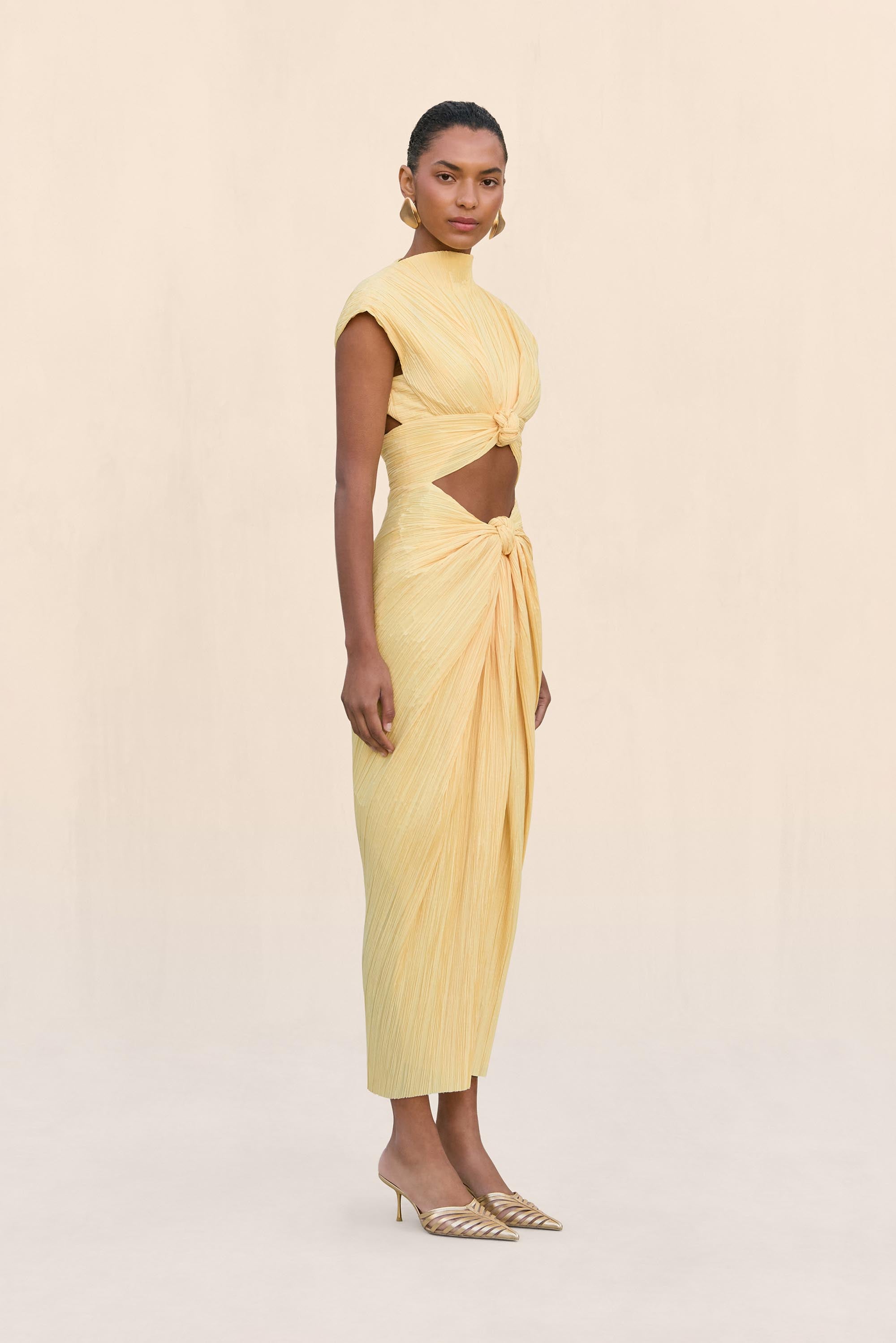 INAYA DRESS - DAFFODIL