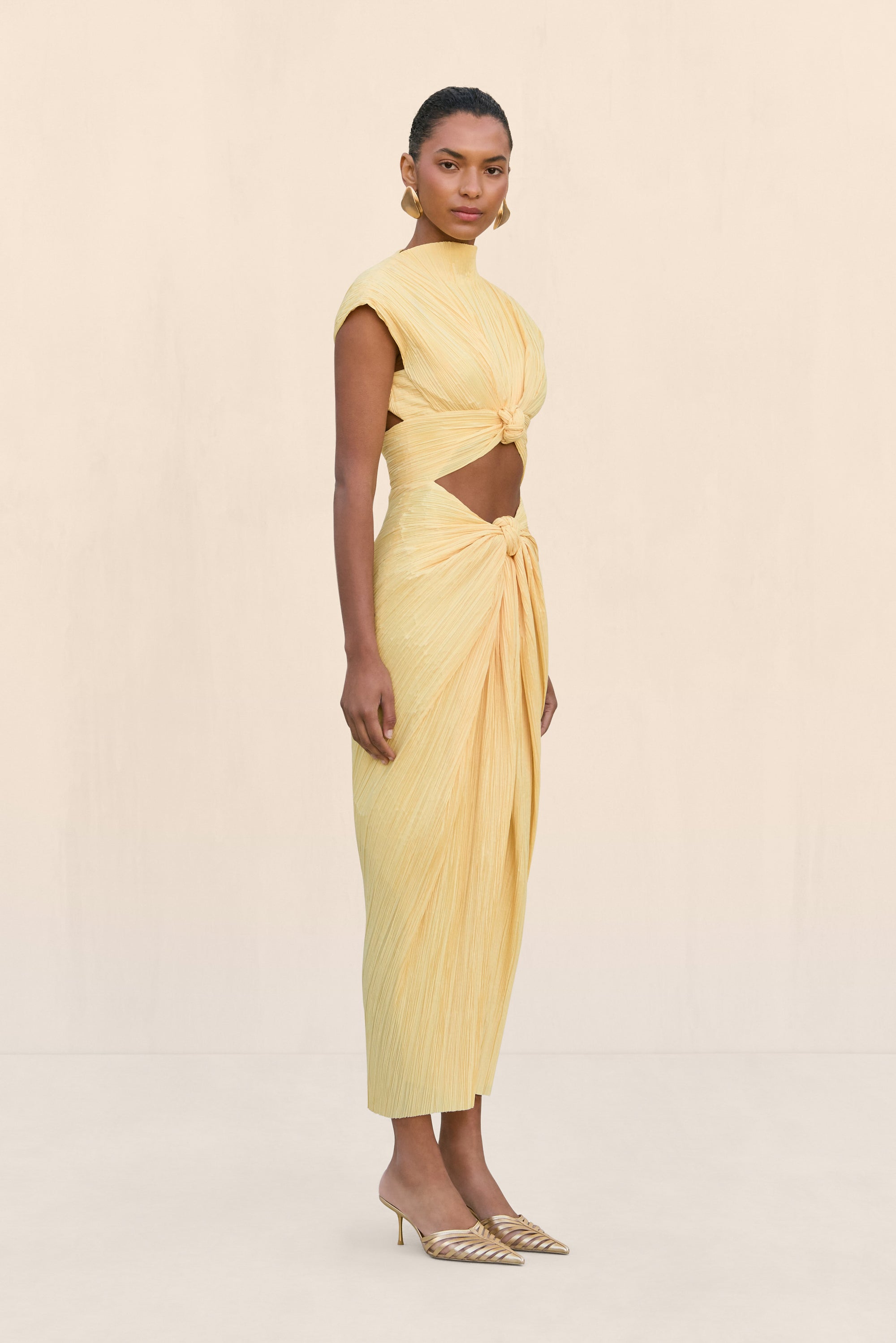 INAYA DRESS - DAFFODIL