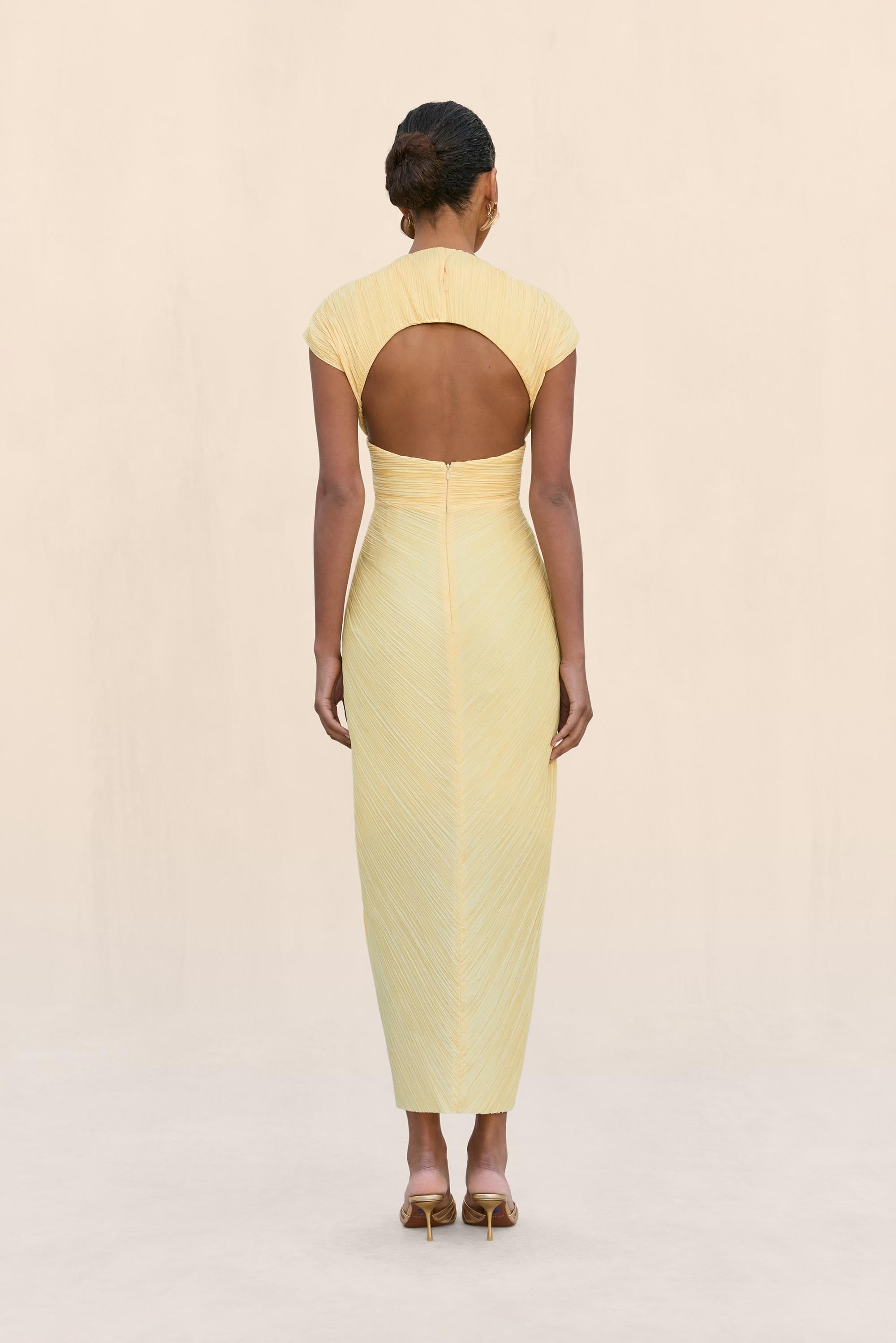 INAYA DRESS - DAFFODIL