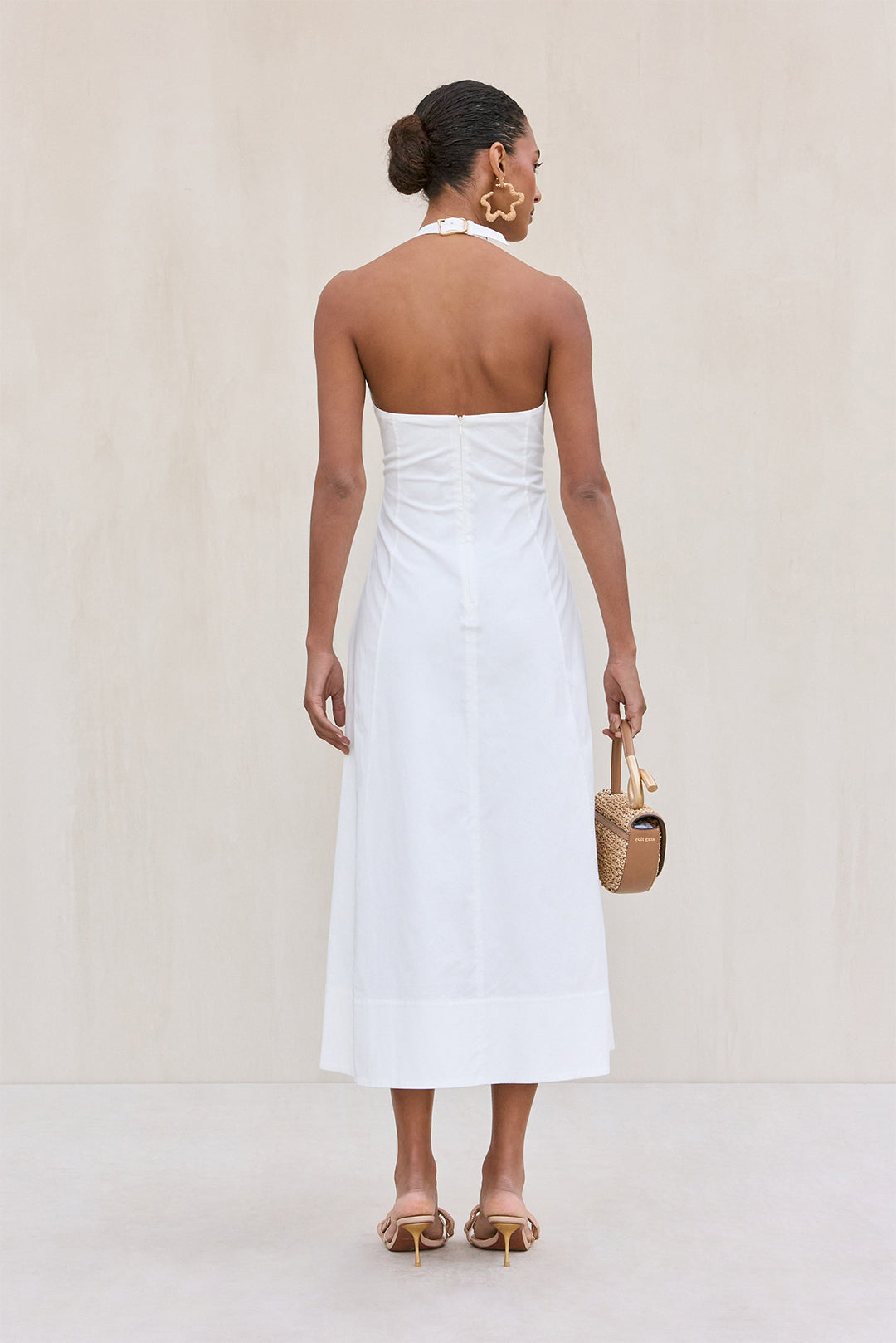BRAXTON DRESS - OFF WHITE