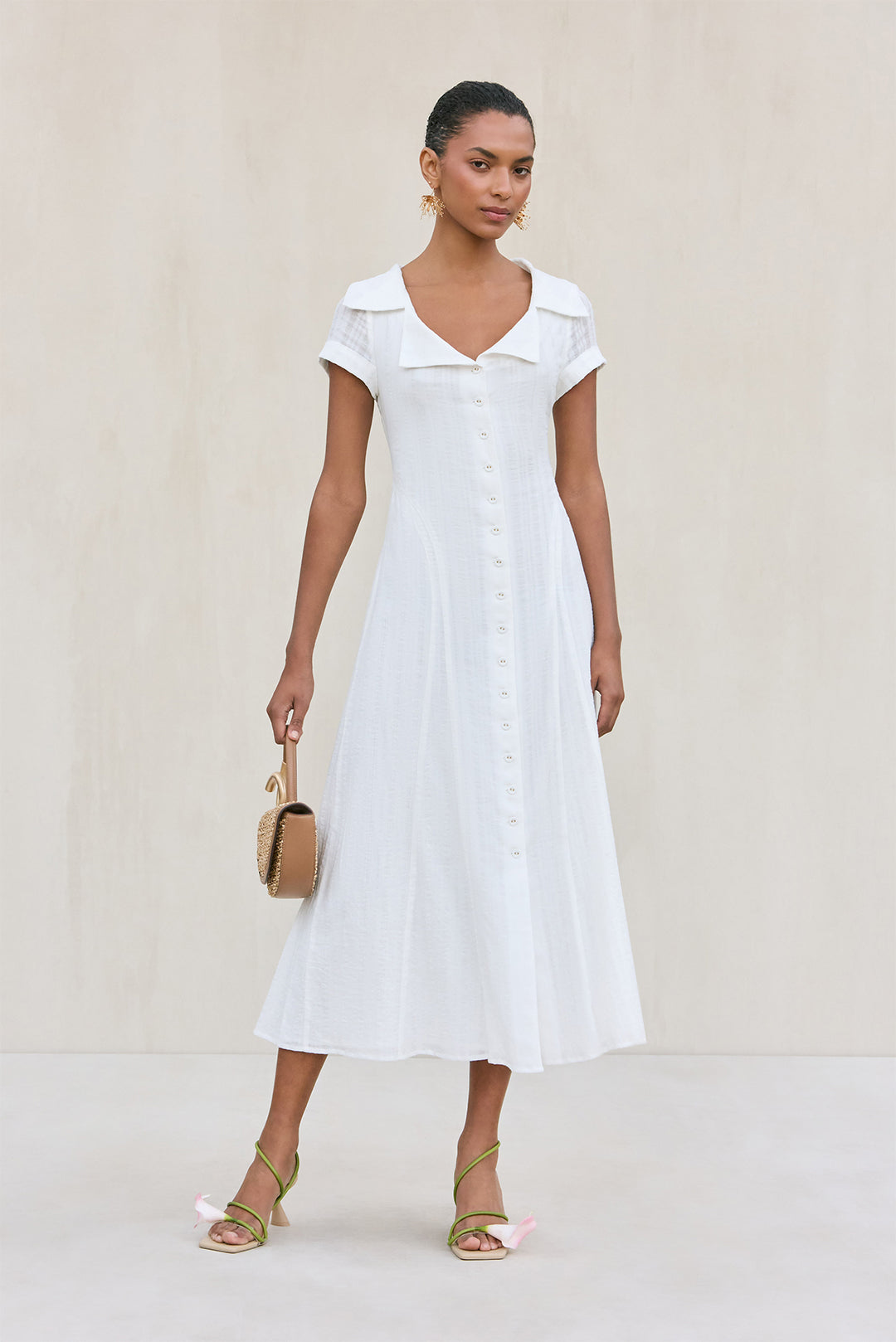 JEANIE DRESS - OFF WHITE