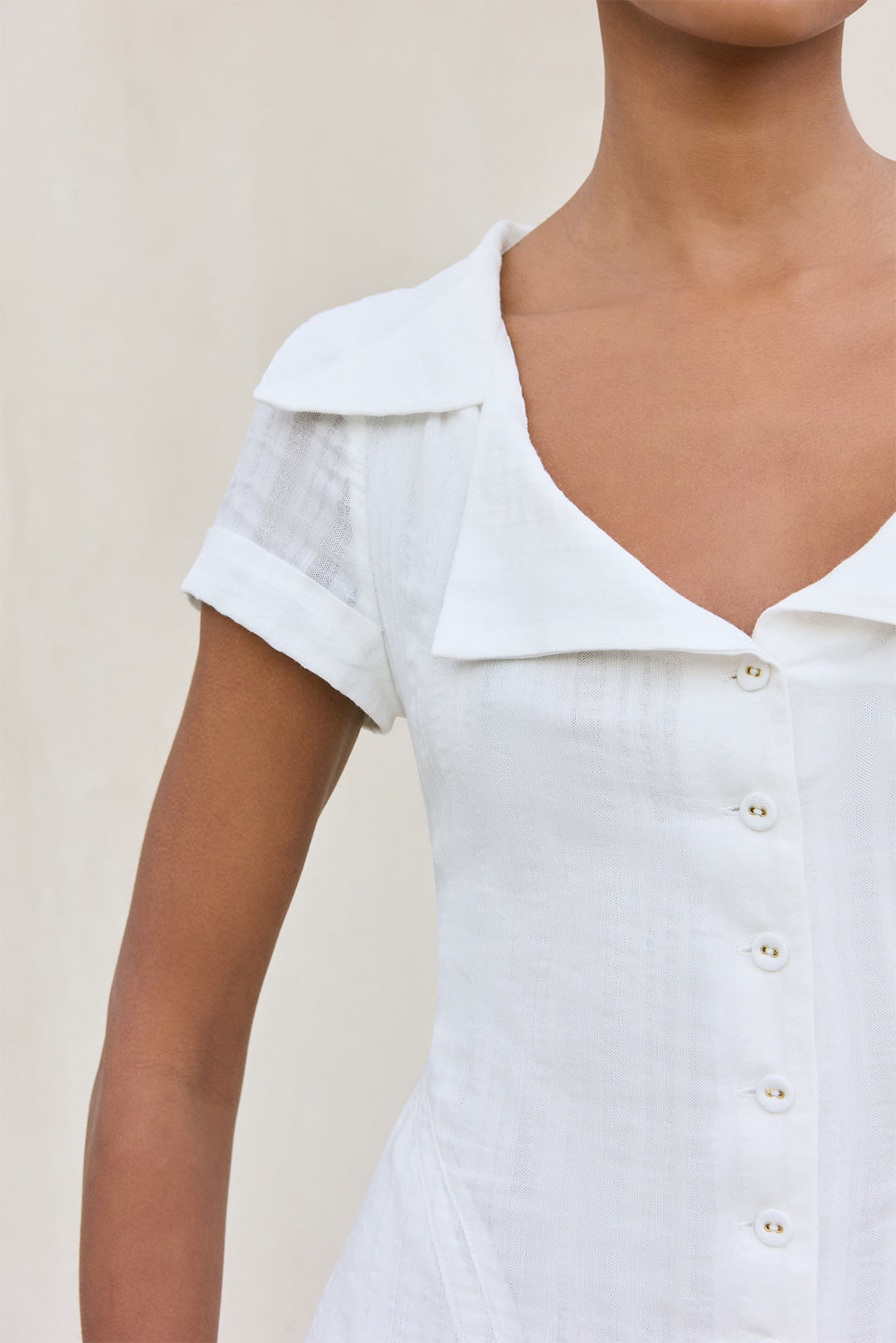 JEANIE DRESS - OFF WHITE