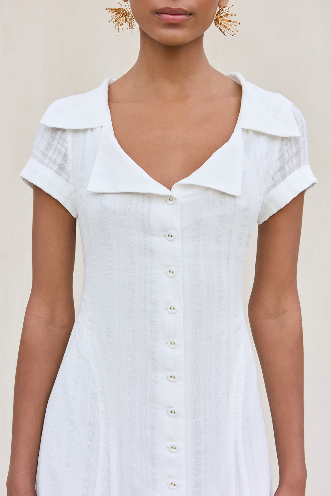 JEANIE DRESS - OFF WHITE