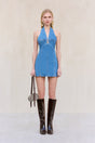 RUMI DRESS - MEDIUM STONE WASH