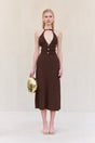 EVALEIGH KNIT DRESS - JAVA