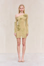 BOWIE KNIT DRESS - GOLD