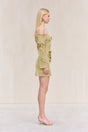 BOWIE KNIT DRESS - GOLD