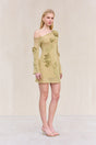 BOWIE KNIT DRESS - GOLD