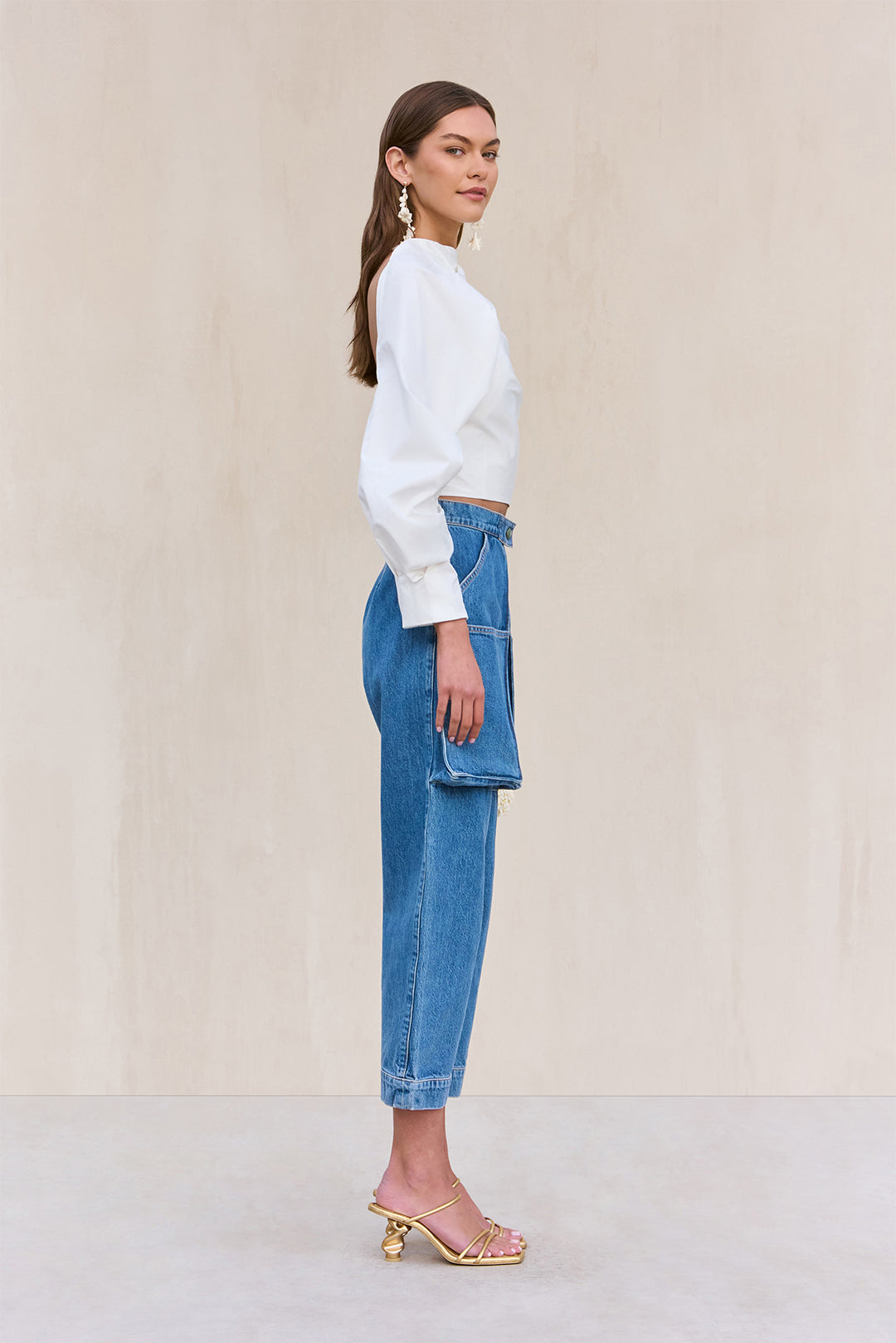 BINDI TOP - OFF WHITE