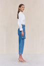 BINDI TOP - OFF WHITE