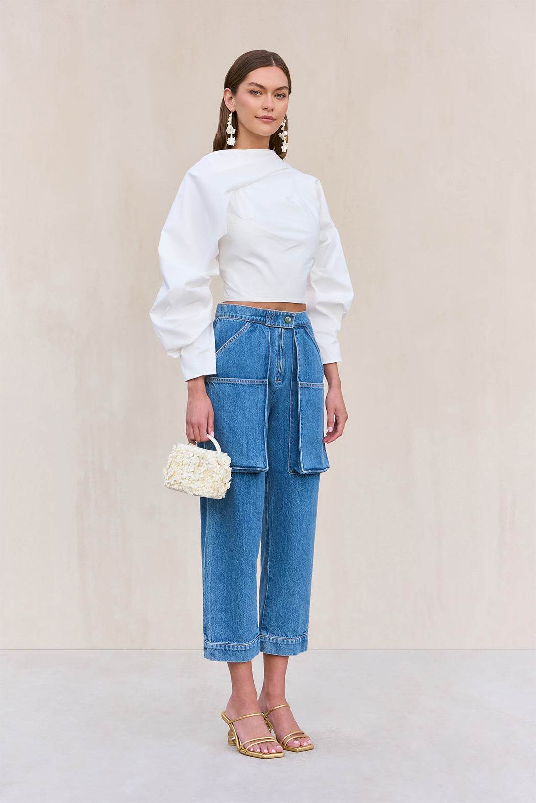 BINDI TOP - OFF WHITE