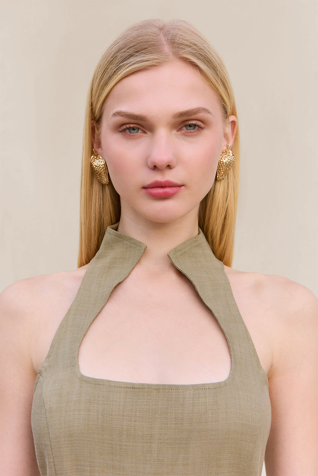 cult gaia akaia dress green Cult Gaia Akaia Dress in Forest Green