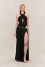 AKSHARA GOWN - BLACK