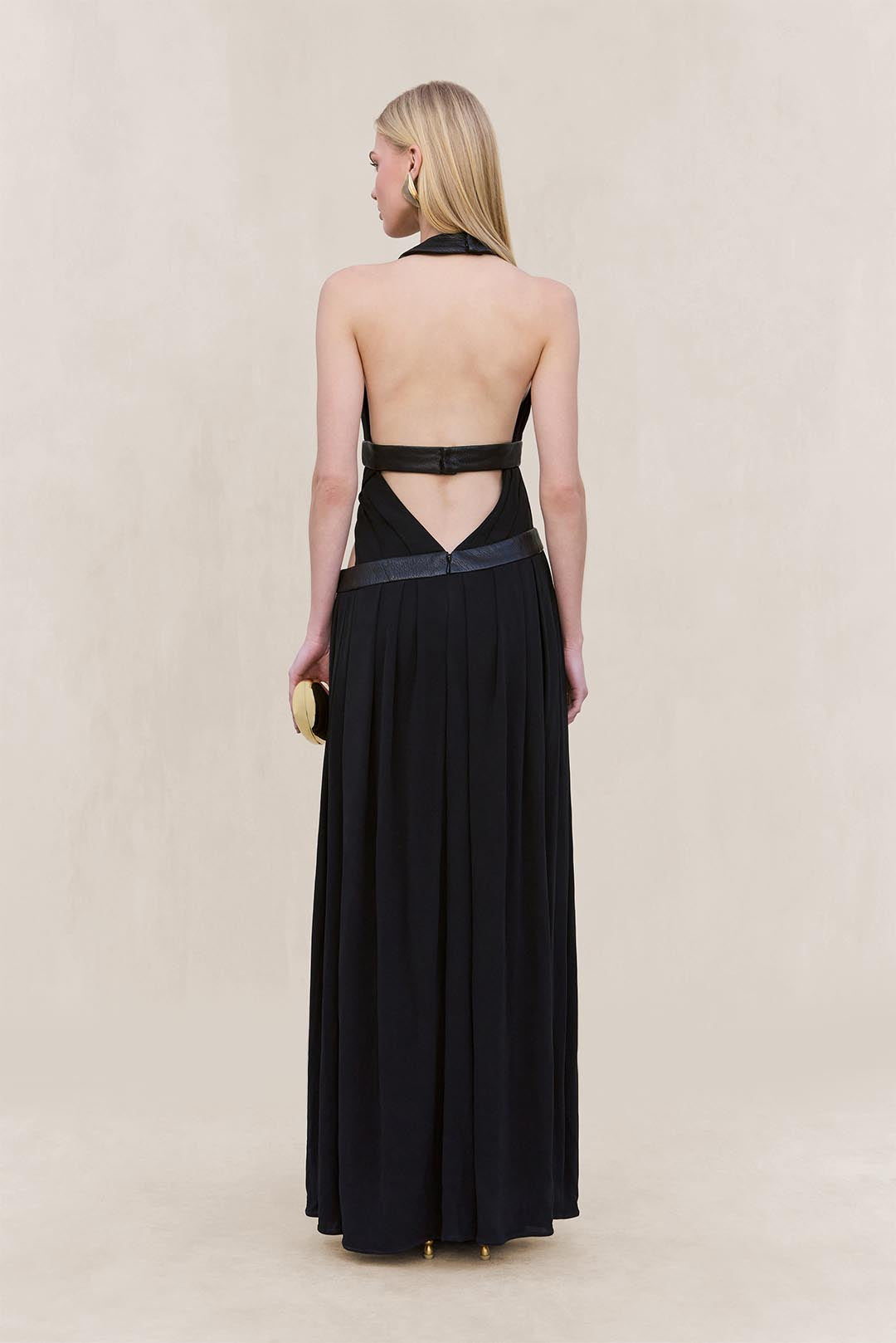 AKSHARA GOWN - BLACK