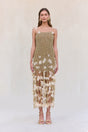 NASEEM DRESS - GOLD
