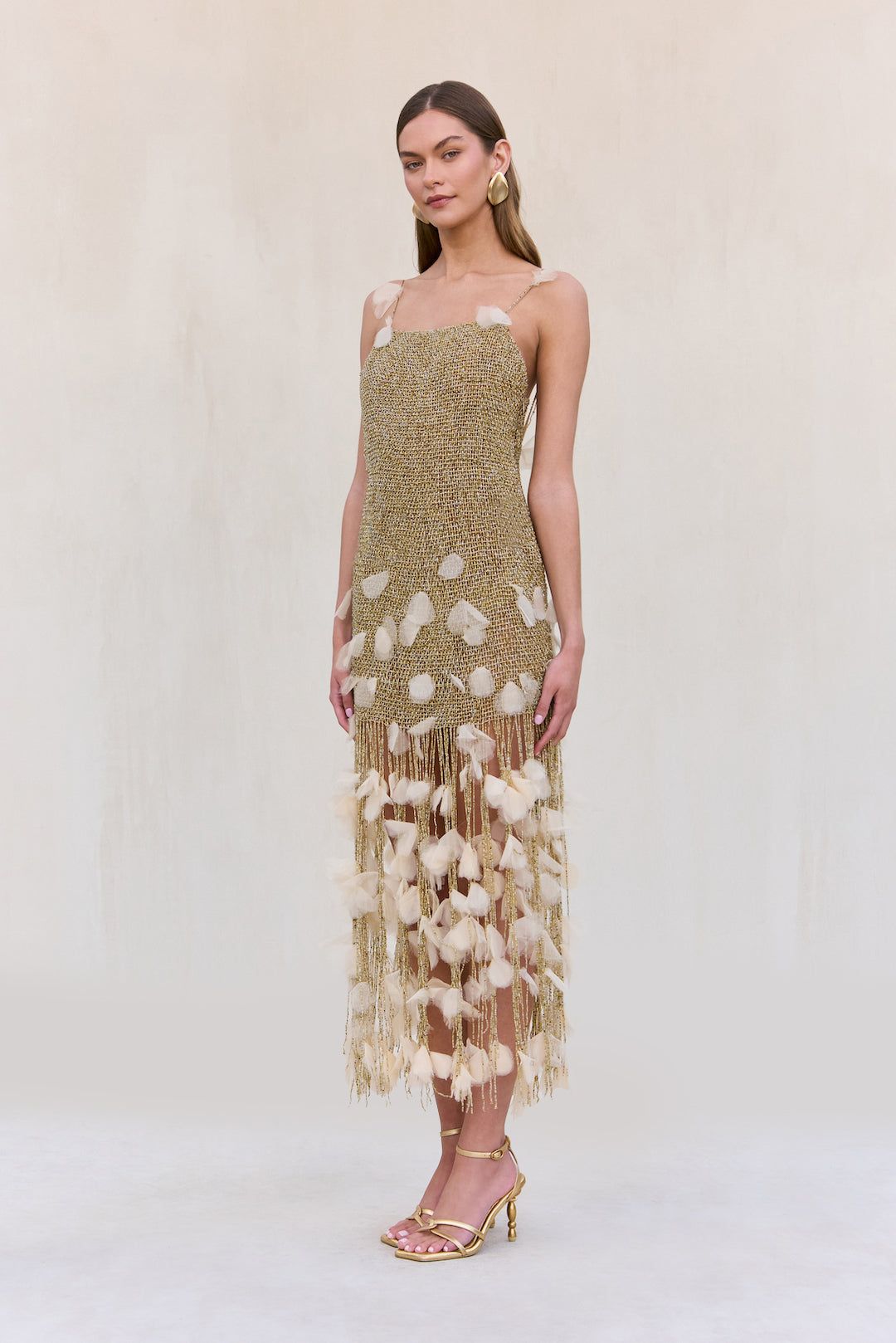 NASEEM DRESS - GOLD