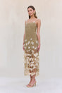 NASEEM DRESS - GOLD