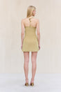 ALONZA KNIT DRESS - GOLD