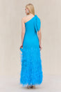 GHETA DRESS - LAKE BLUE