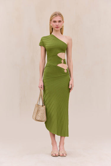 LURENZ KNIT DRESS - OLEA | LURENZ KNIT DRESS - OLEA | Secondary image