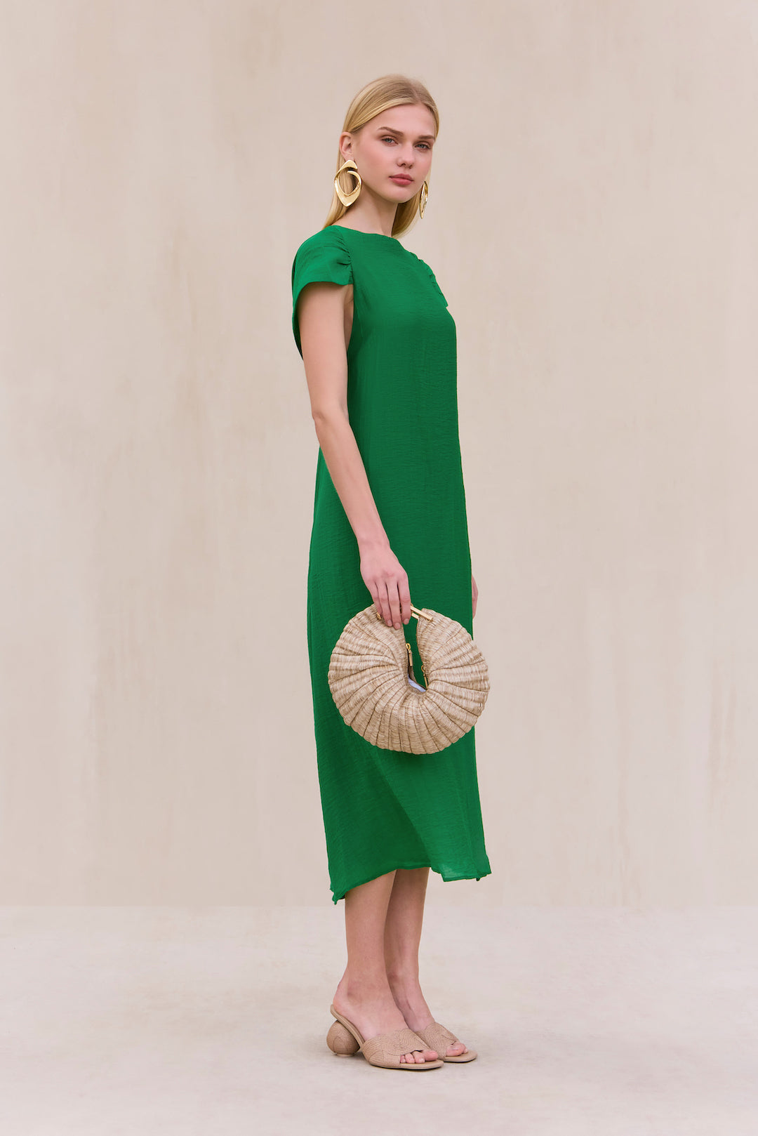 ARTEMESIA DRESS - MALACHITE