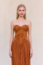ASHIKA GOWN - BOURBON