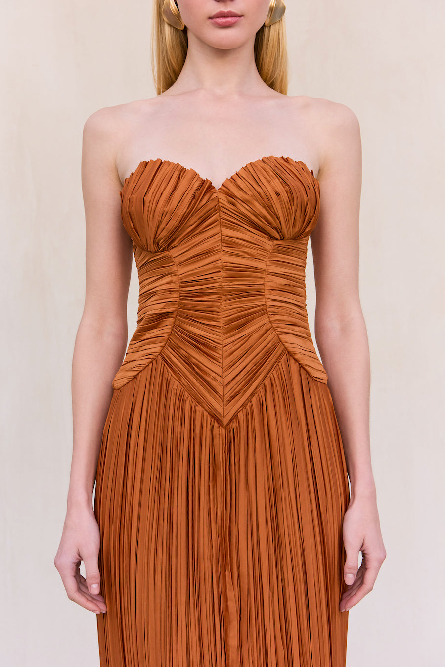 ASHIKA GOWN - BOURBON