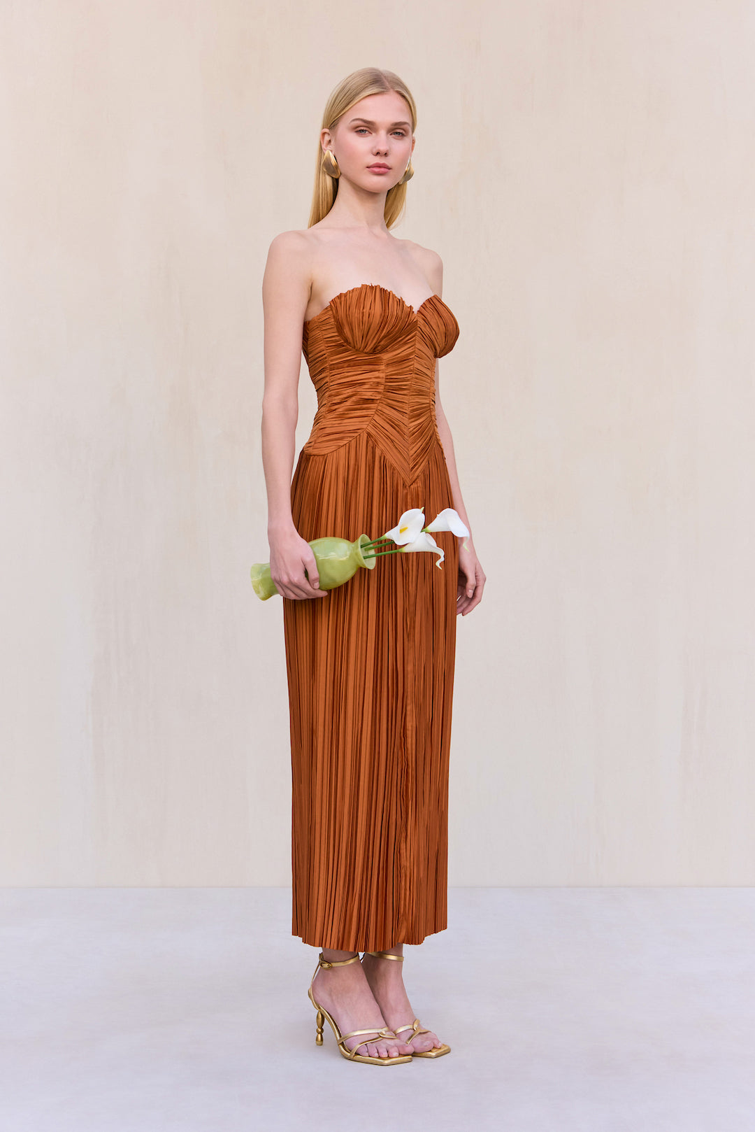 ASHIKA GOWN - BOURBON