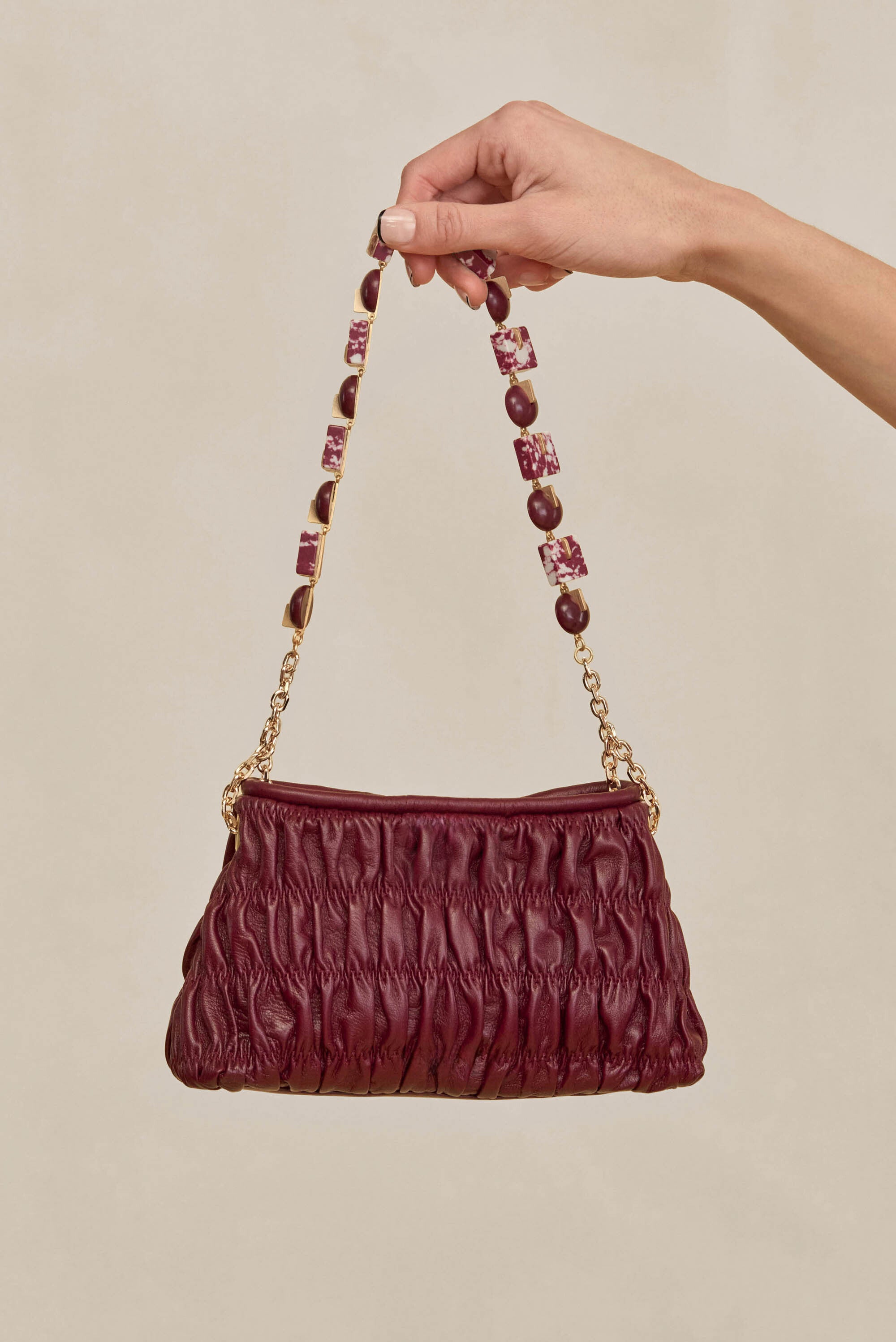 KIRAZ MINI BAG - CHIANTI