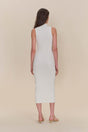 AMBAR KNIT DRESS - OFF WHITE