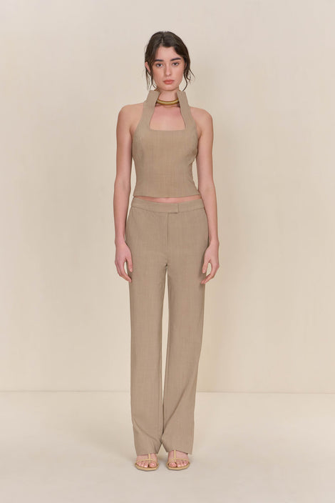 DULCIE TOP - BEIGE