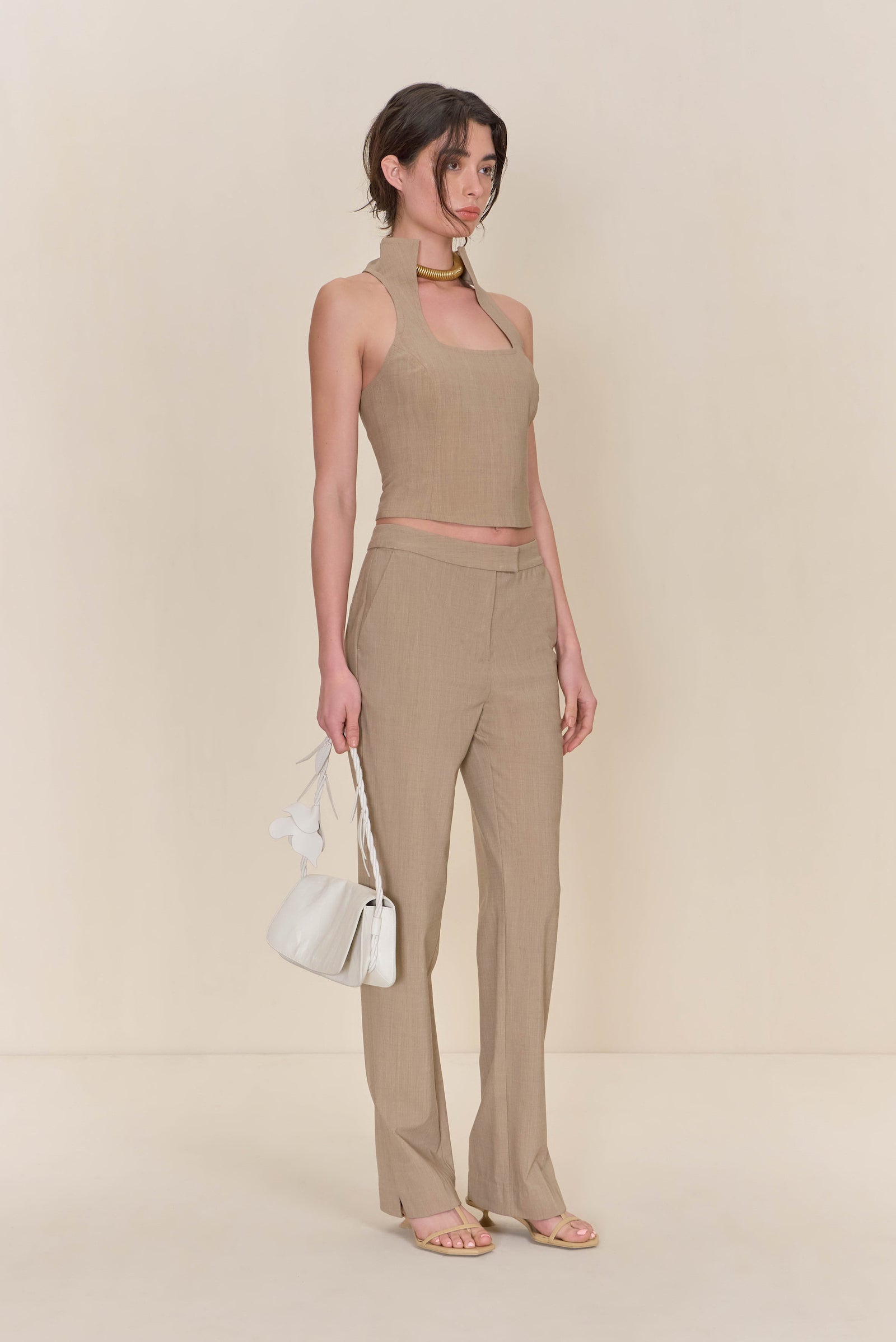 CONTESSA PANT - BEIGE