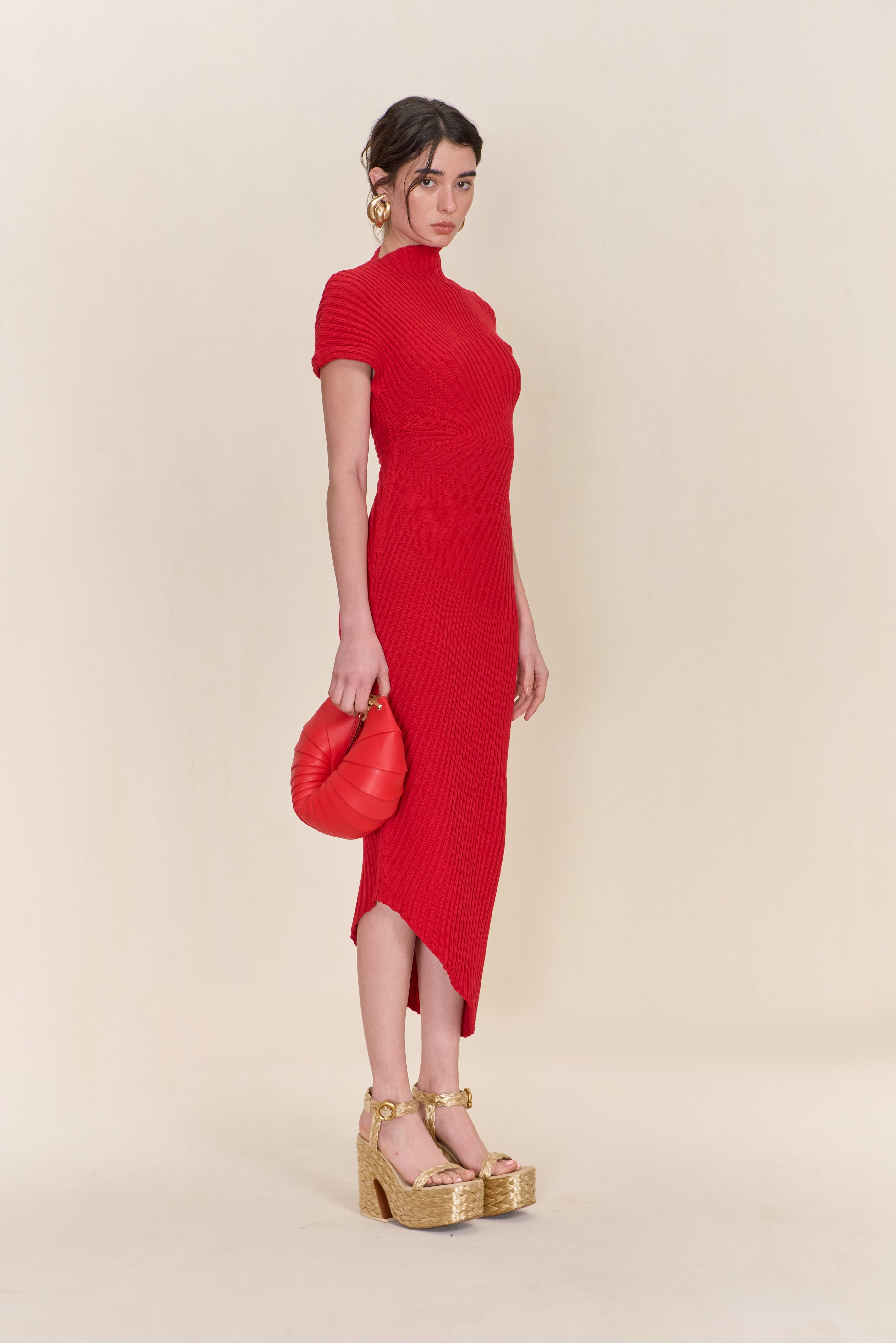 CHRYSTA KNIT DRESS - GHERMEZ