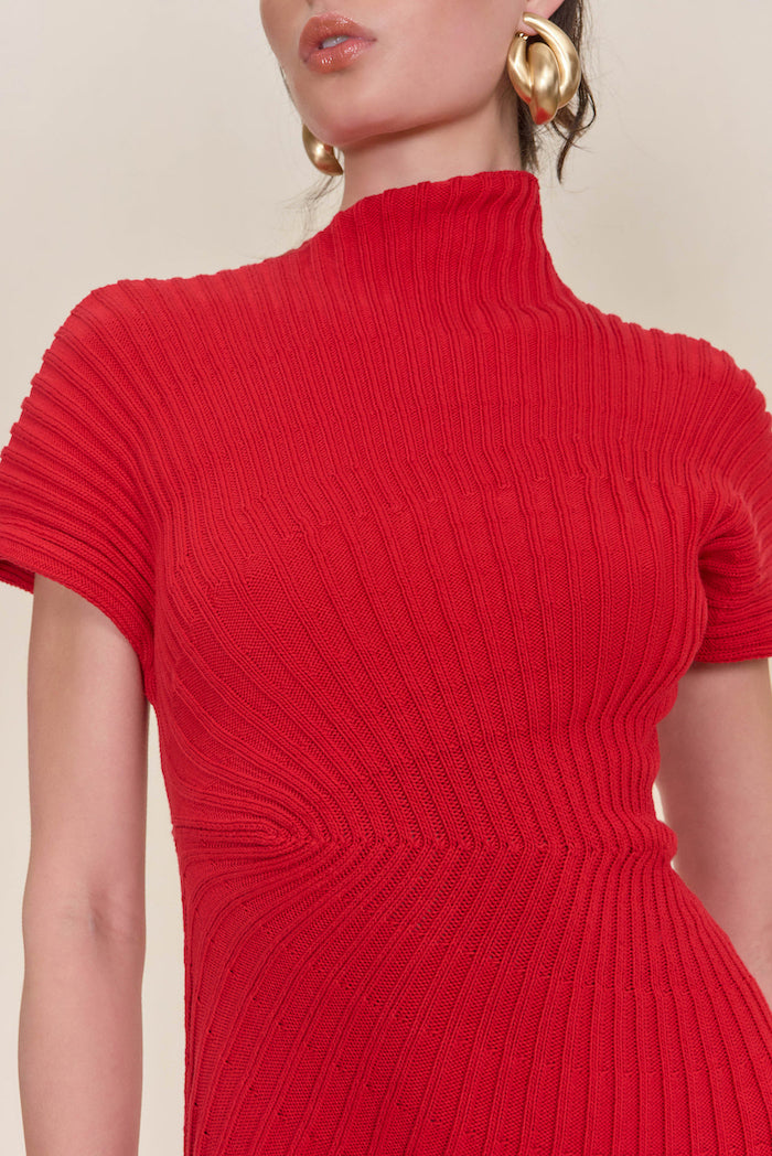 CHRYSTA KNIT DRESS - GHERMEZ