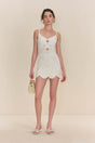 MARLOW KNIT DRESS - OFF WHITE