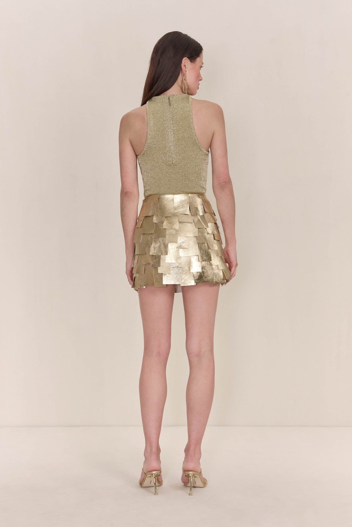 CARLEY SKIRT - GOLD