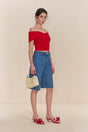 PRESCOTT KNIT TOP - GHERMEZ